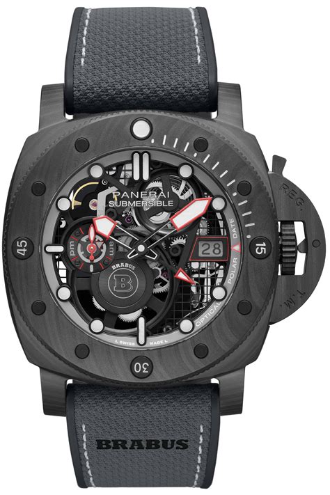 Panerai Debuts Limited Submersible S BRABUS Black Ops  